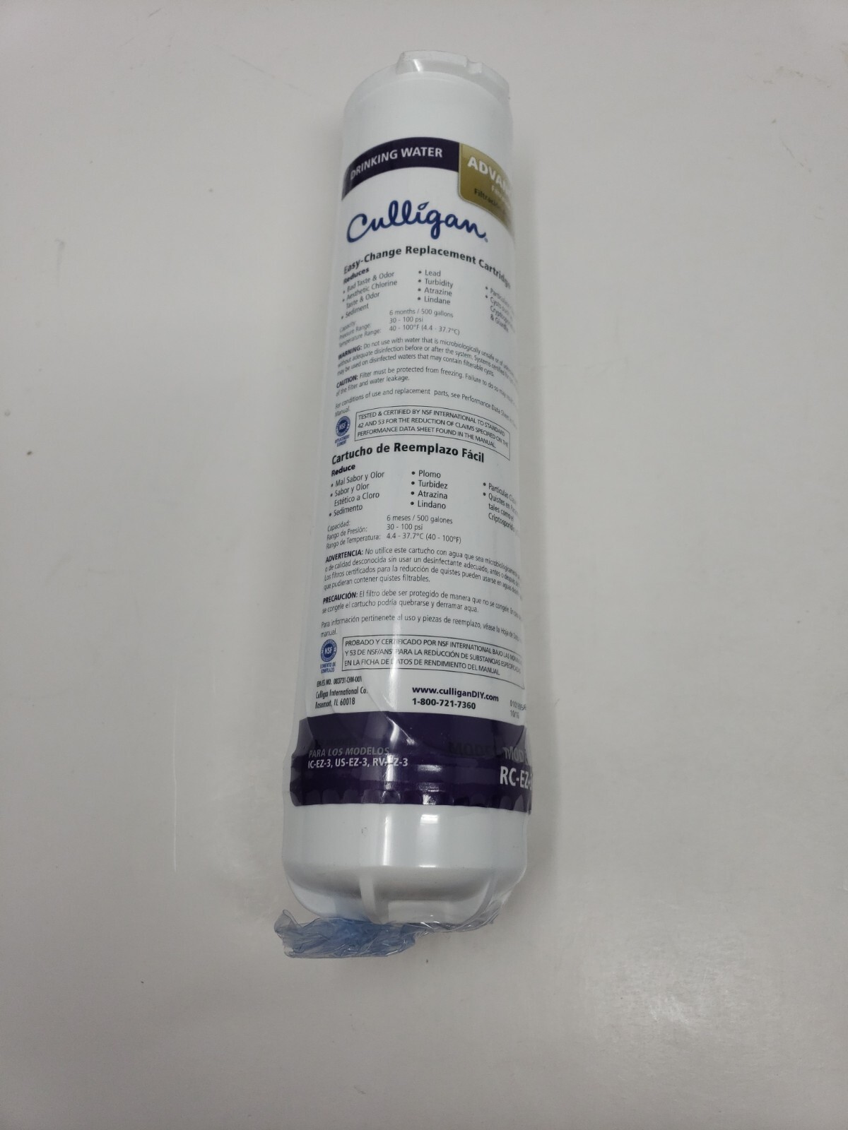 Culligan Replacement Cartridge RC-EZ-3 SEE DESCRIPTION