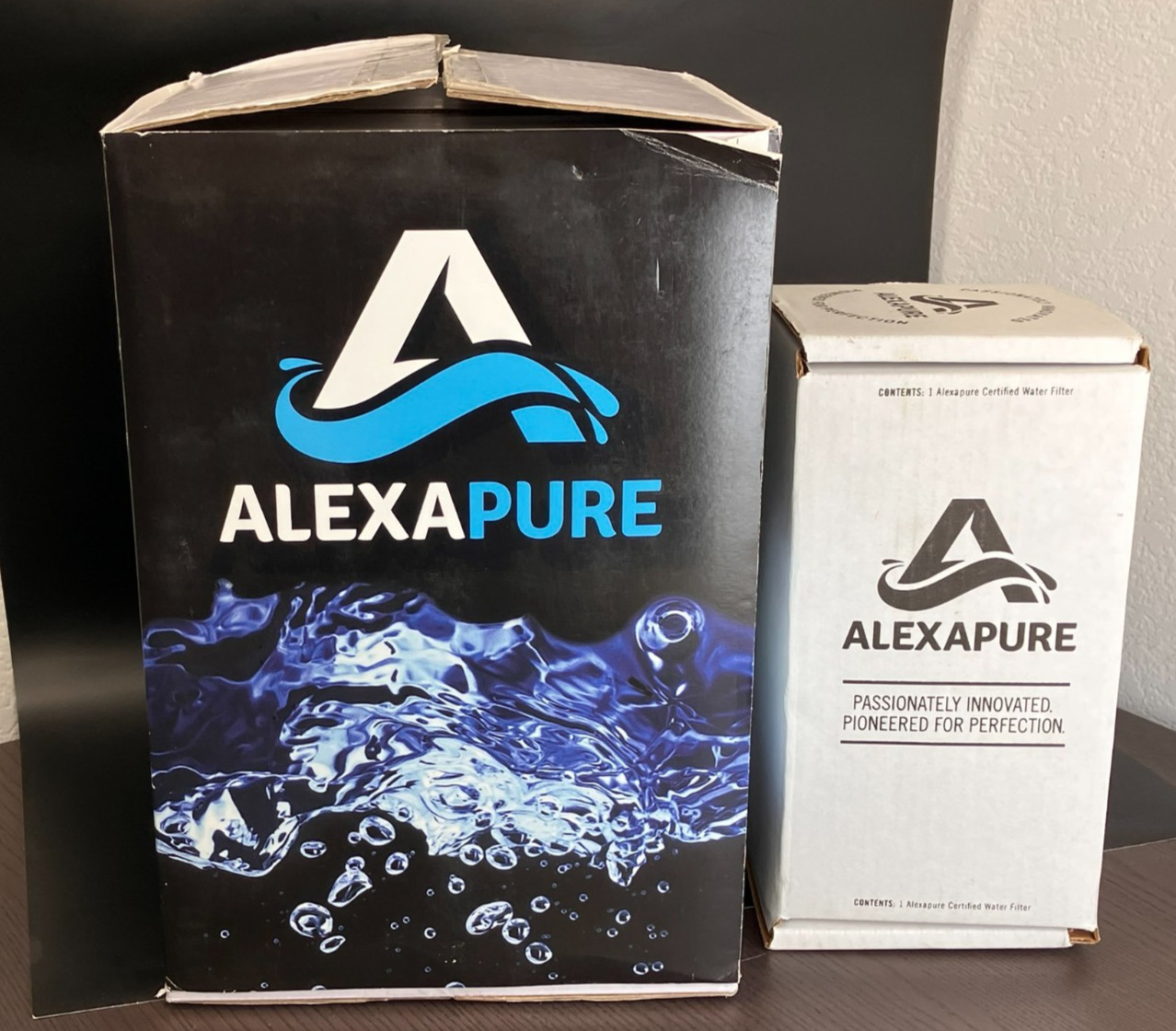 Alexapure Countertop Gravity Water Filtration System Stainless Steel 2 Filter(s)