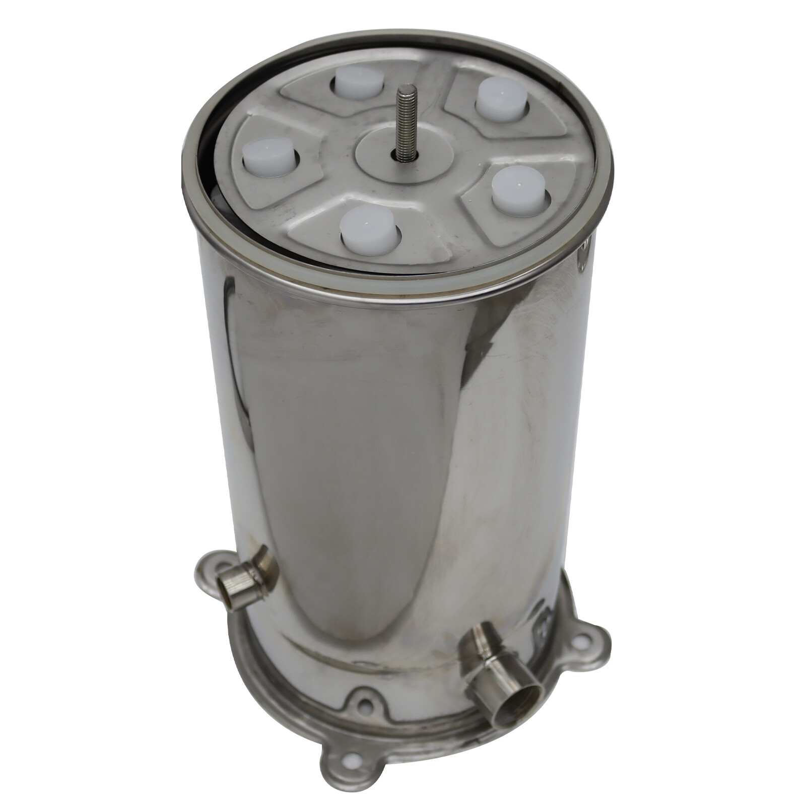 10» PP Cotton Water Filter Stainless Steel DN25 1» Inlet 3-4ton/h Flow Clamp
