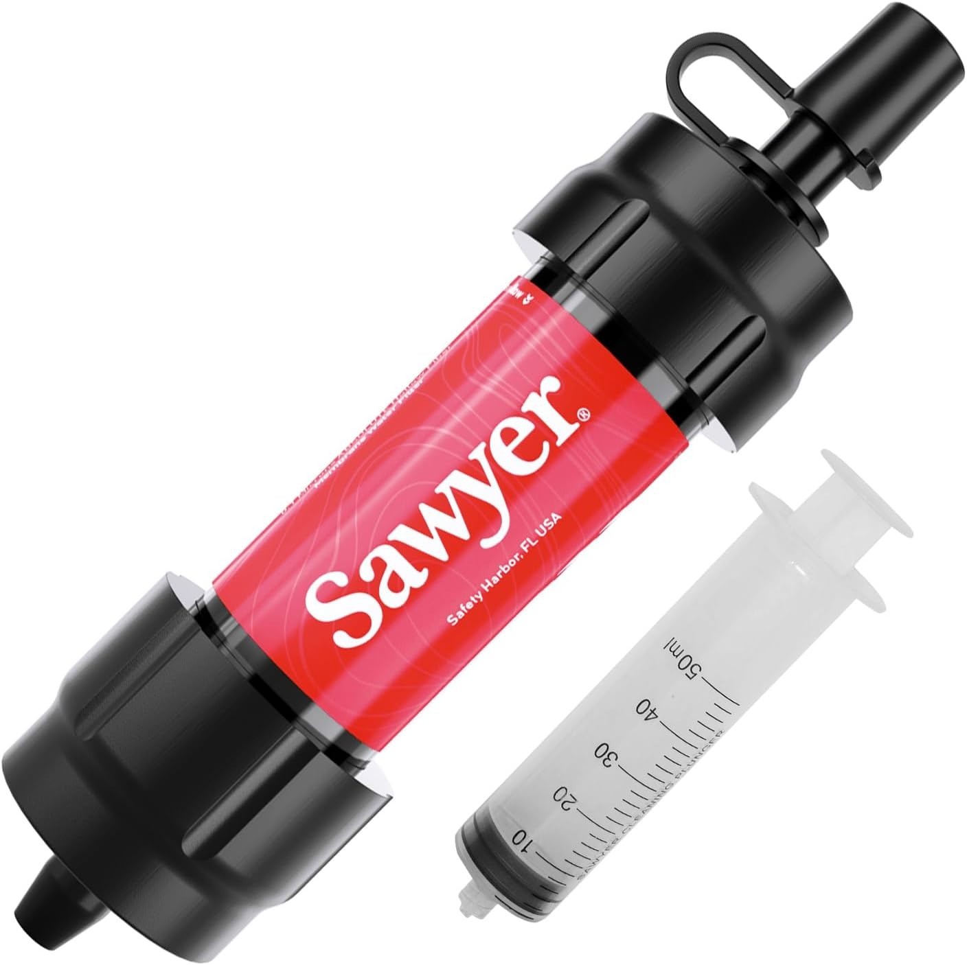 Portable Personal Water Filter – Removes 99.99999% Bacteria, Ideal for Travelers