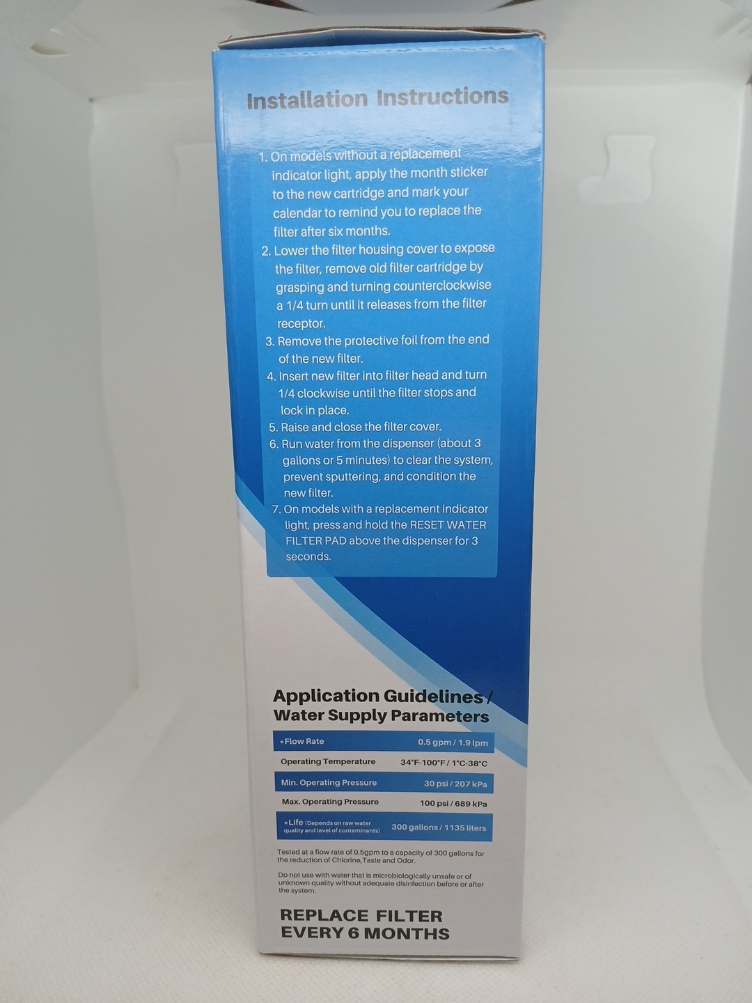 IcePure RWF0900A Replacement Refrigerator Water Filter 300 gal New Sealed in Box