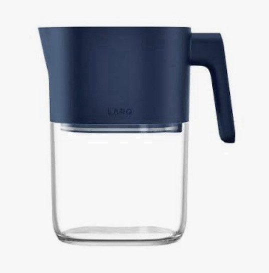 LARQ PureVis Blue Water Filter Jug Pitcher w/ PureVis UV Wand