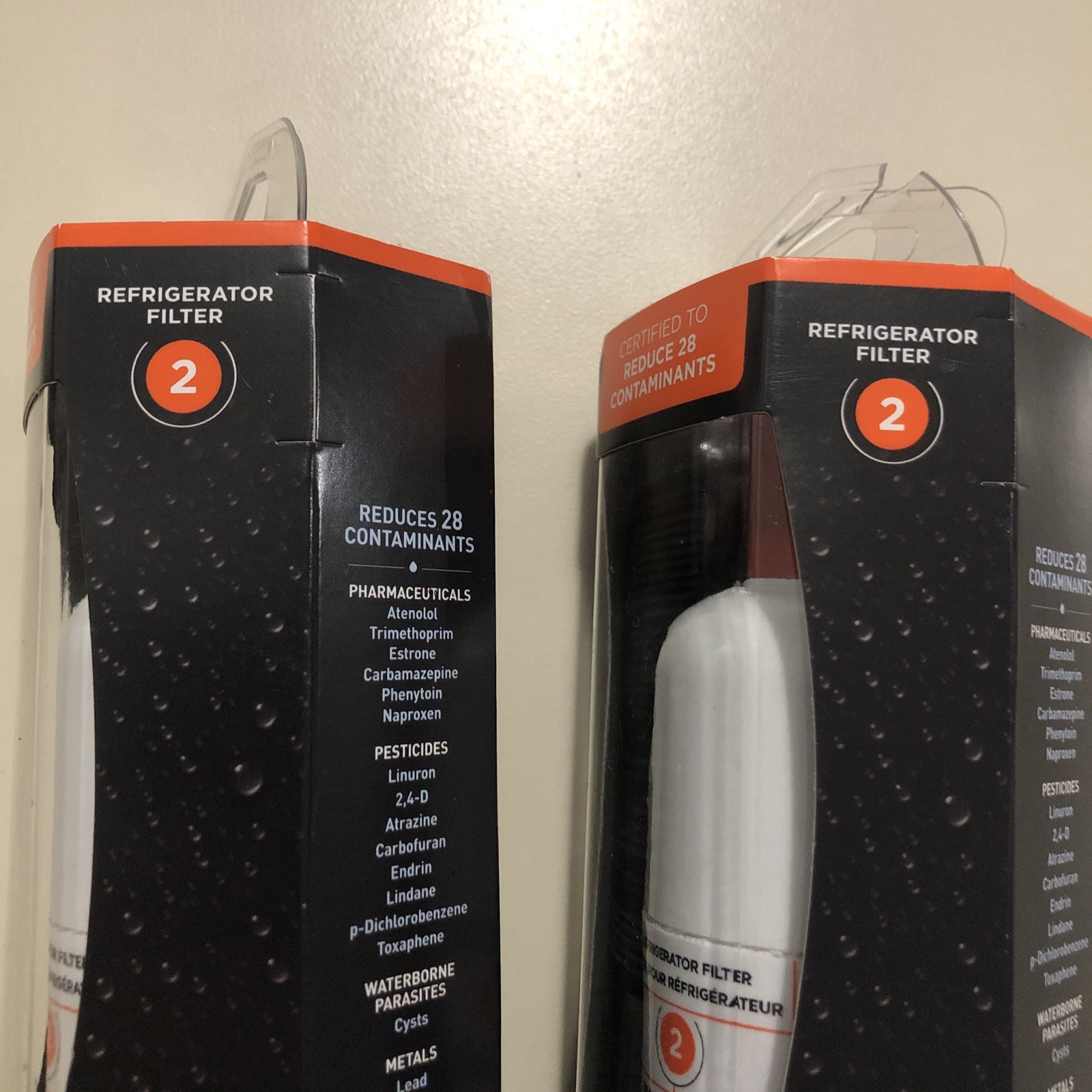 (Lot Of 2) EveryDrop 2 Ice And Water Refrigerator Water Filter ΕDR2RXD1