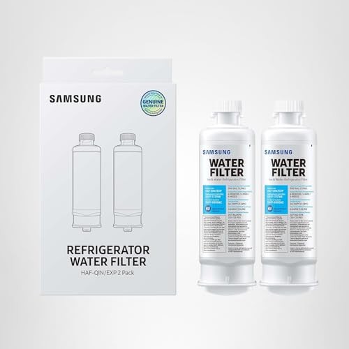 Samsung Haf-Qin-2P/Exp Genuine Refrigerator Water Filter Reduces 99 Of Harmful