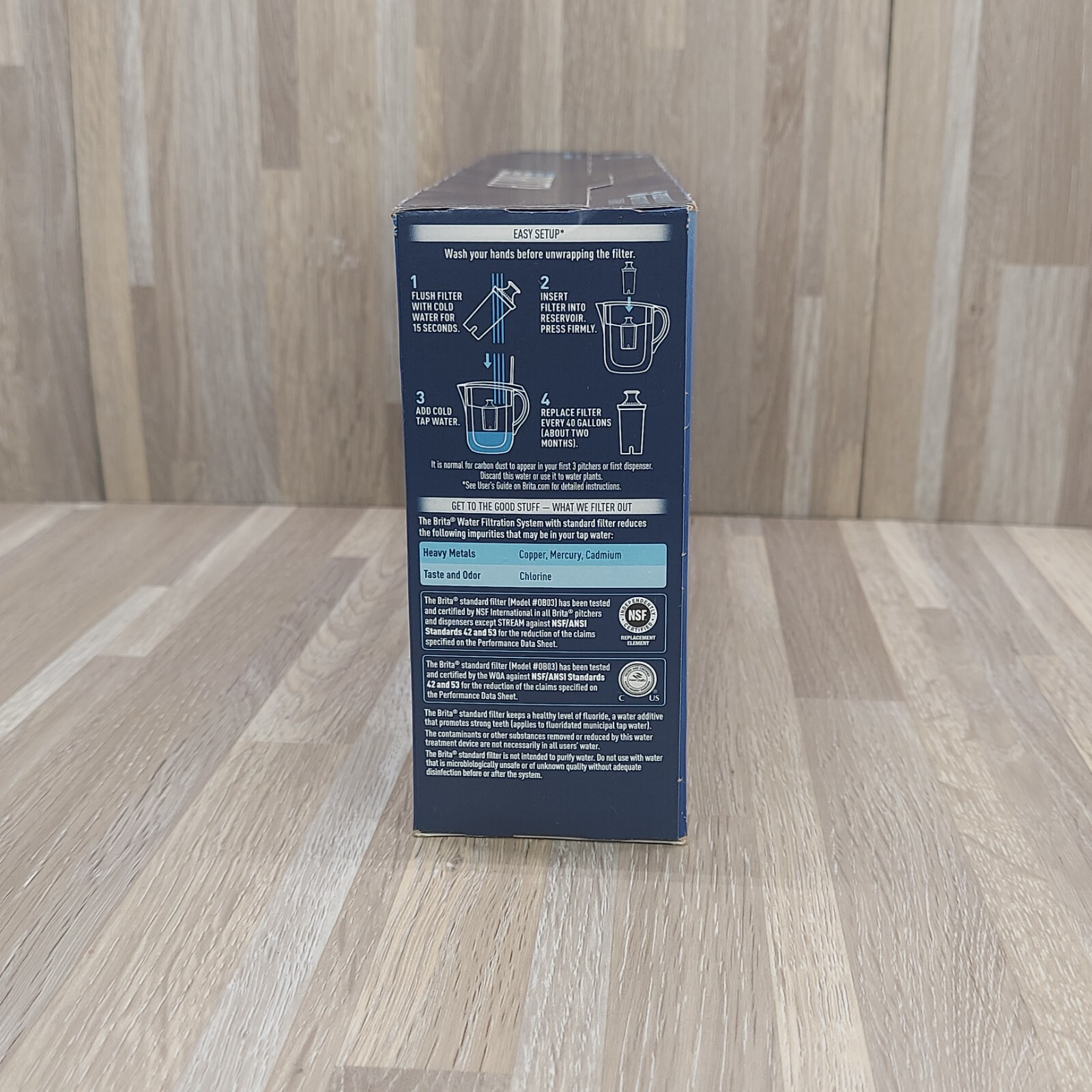Brita Pitcher Replacement Water Filters (5 in box) Model OB03