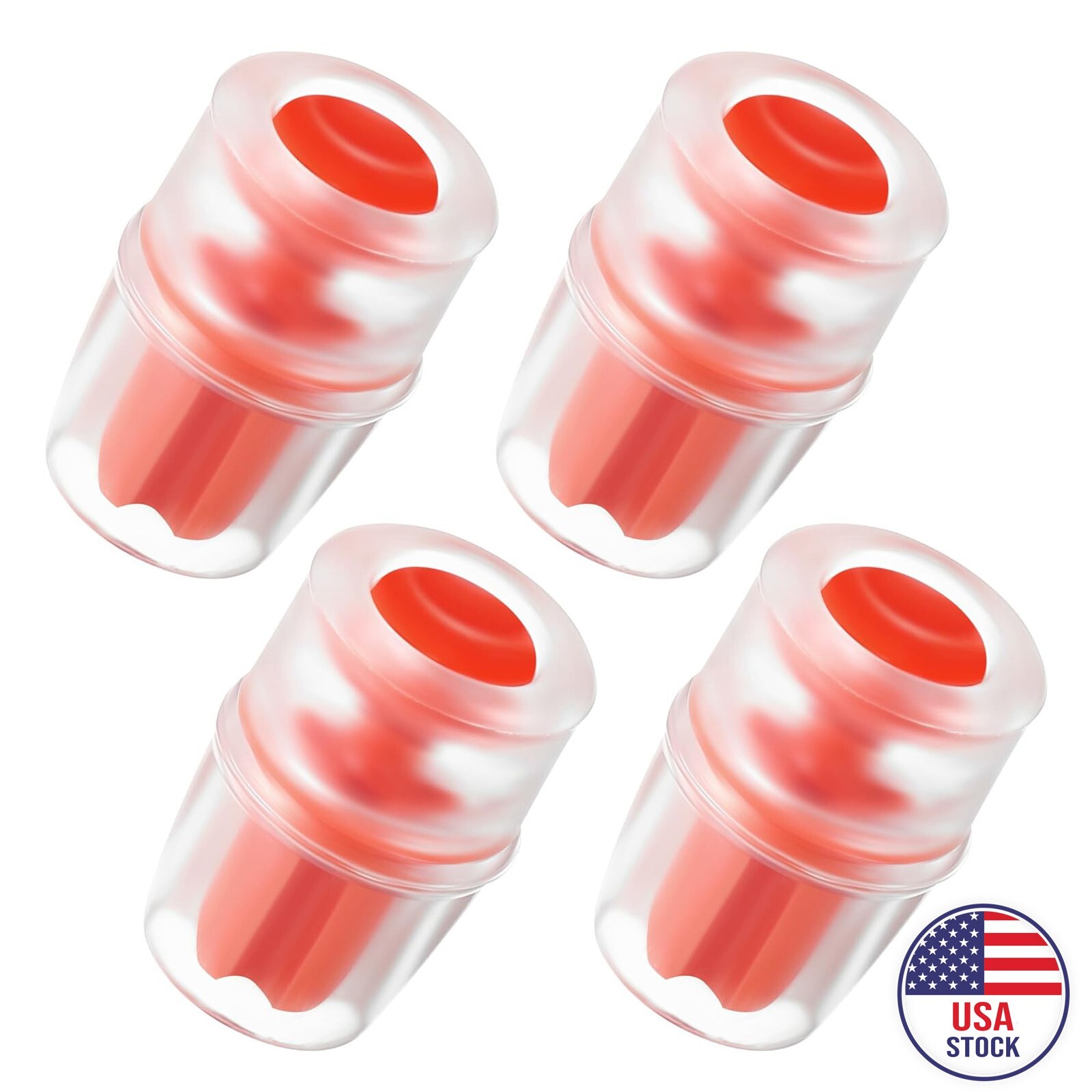 4 Packs Bite Valve Replacement Sheath for Water Bladder, Compatible with Osprey