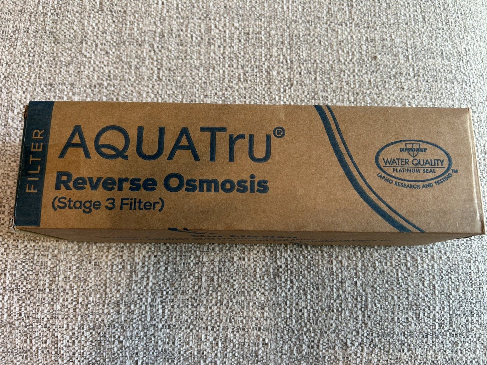 AQUATru- AT2002 Reverse Osmosis Stage 3 Replacement Water Filter- NEW- #4