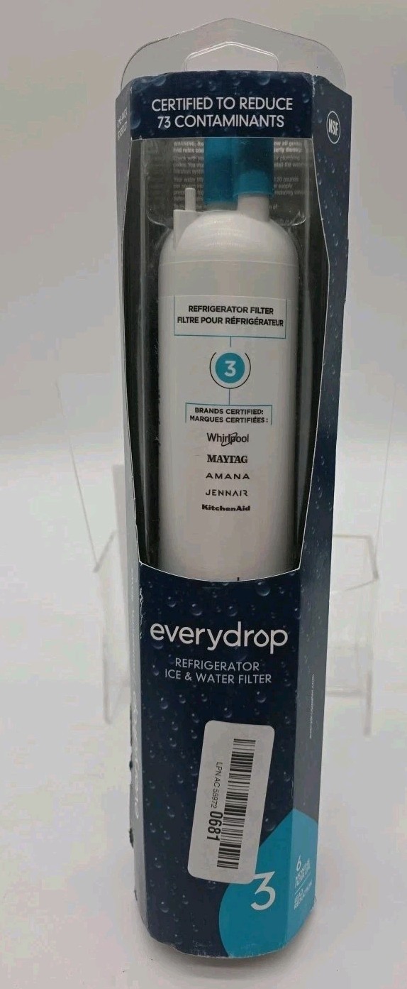 Refrigerator Replacement Filter 3 EDR3RXD1 P1WB2 L Sealed