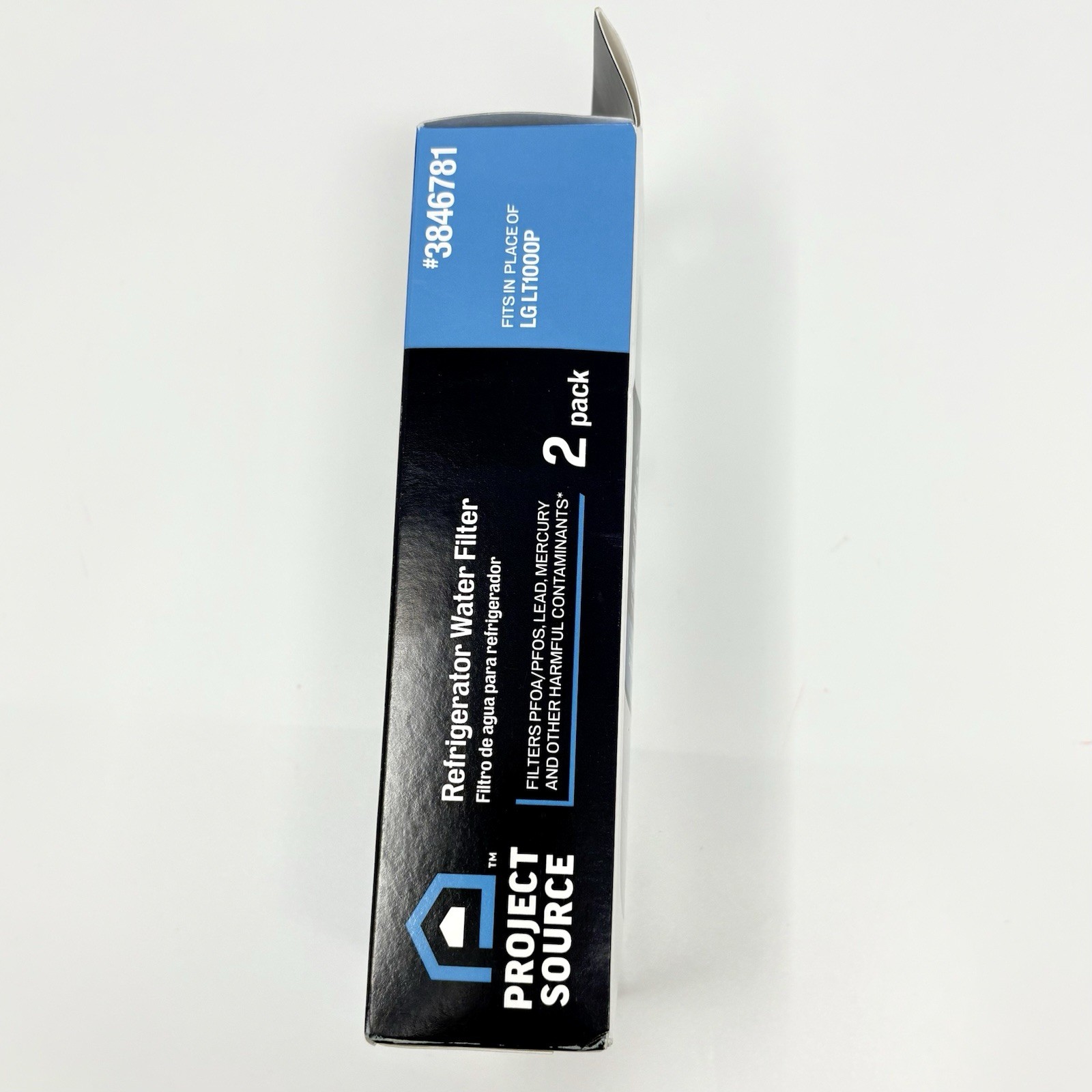 Project Source Refrigerator Water Filter L-5-2 Fits LG LT1000P 2-Pack 3846781