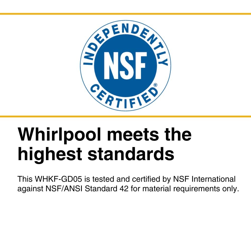Whirlpool 10″ x 2.5″ Whole Home Standard Capacity Sediment Filters WHKF-GD05