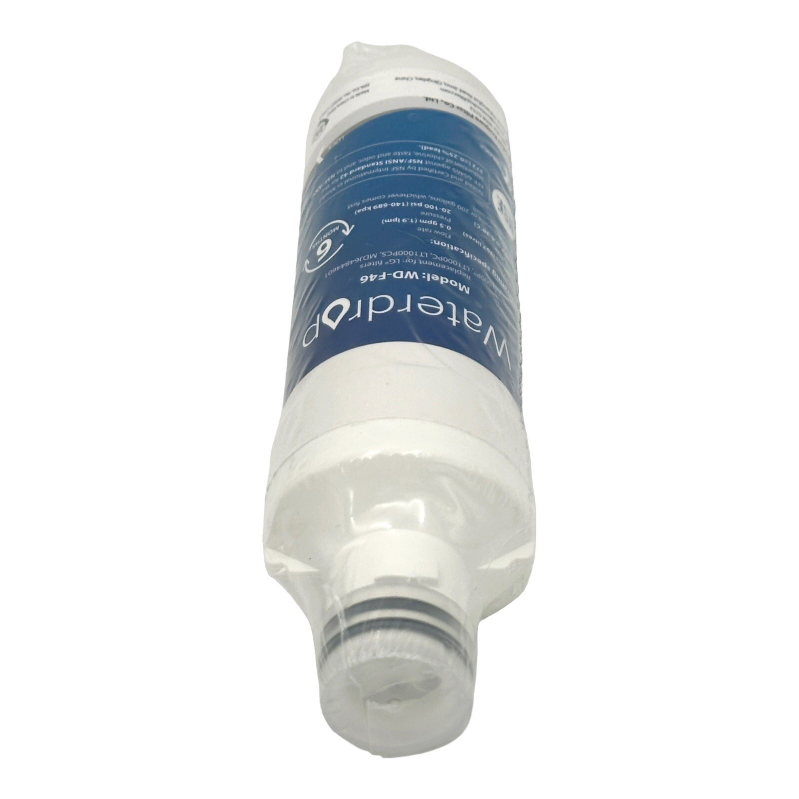 Waterdrop Model WD-F46 Refrigerator Water Filter Replacement New No Box Sealed