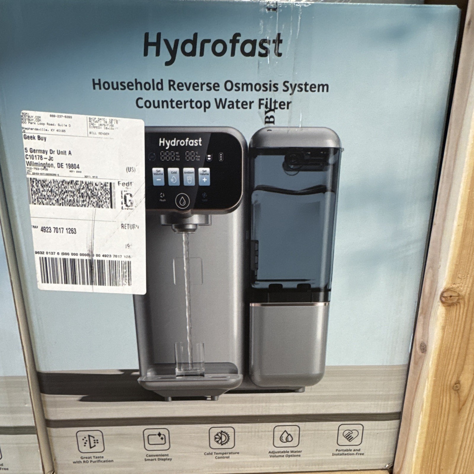 Hydrofast Reverse Osmosis Countertop Water Filter for Aqua Optima Evolve