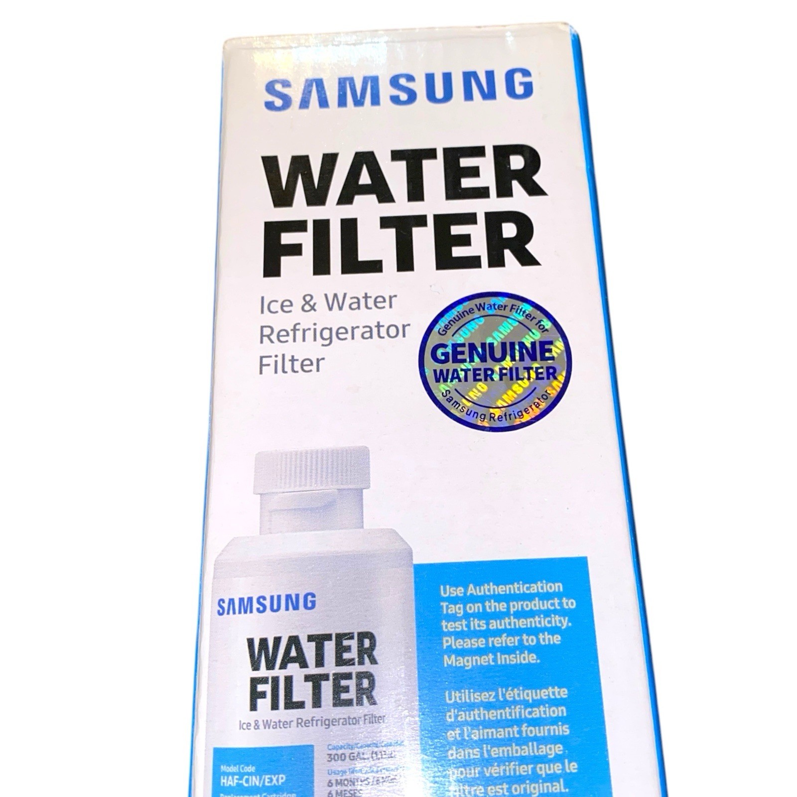 Genuine Samsung DA29-00020B HAF-CIN/EXP Refrigerator Ice & Water Filter
