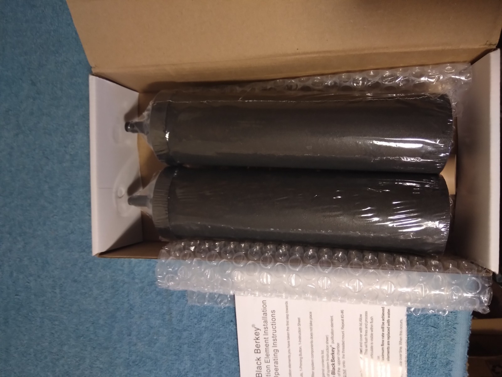 black berkey purification elements box of 2 factory sealed, Please see photos
