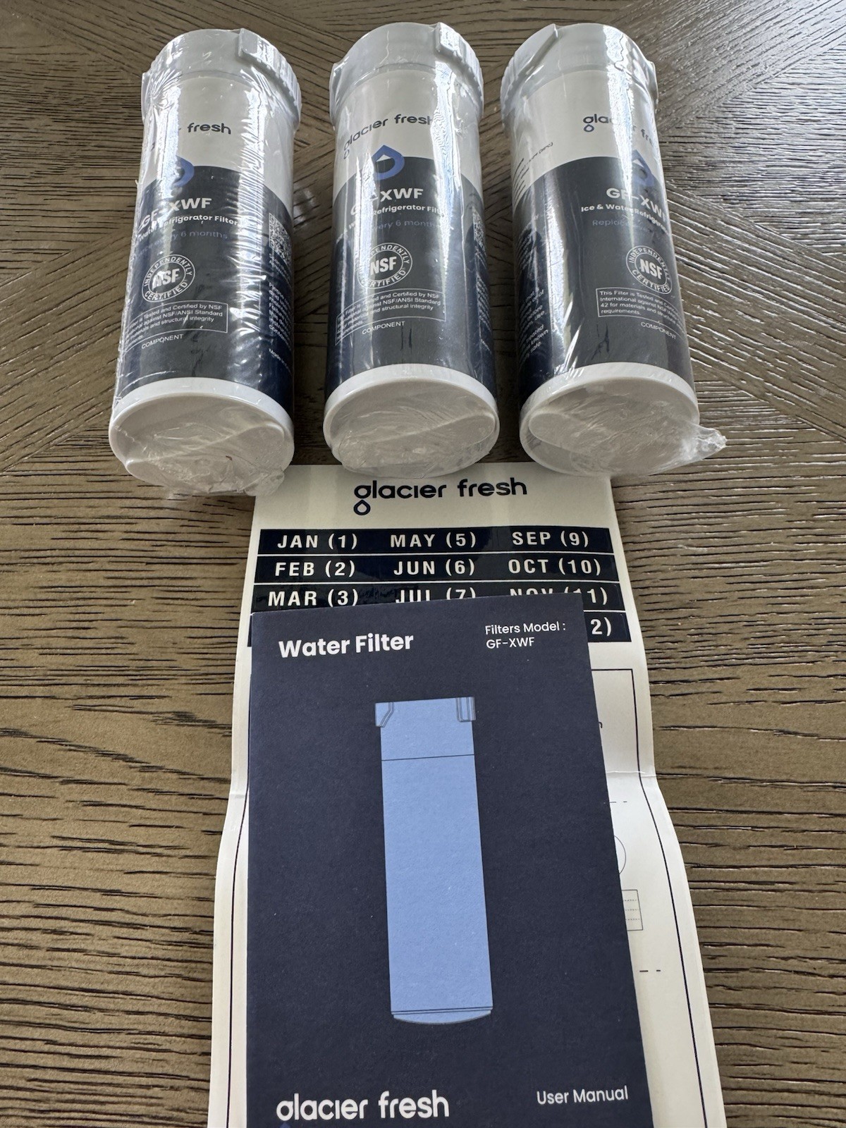 XWF Replacement for GE XWF Refrigerator Water Filter Pack of 3 (Not XWFE)