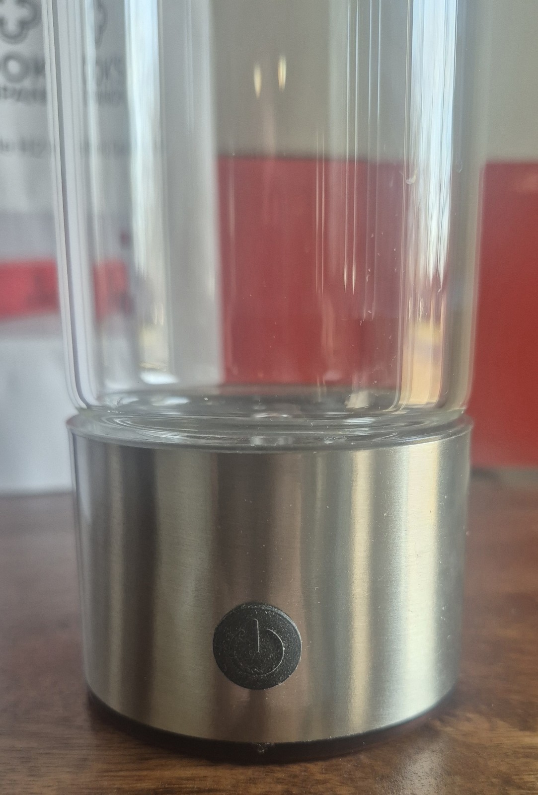 14 oz Silver Cooks Companion Hydro Bottle H2 Generator New
