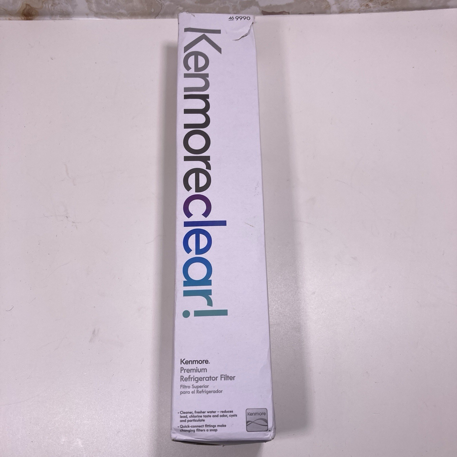 Kenmore Clear 46 9990 Premium Refrigerator Water Filter White