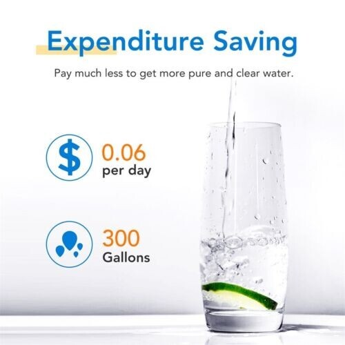 Fit For Samsung HAF-CIN/EXP RF28HMELBSR/AA RF28JBEDBSG/AA Water Filter 4 Pack