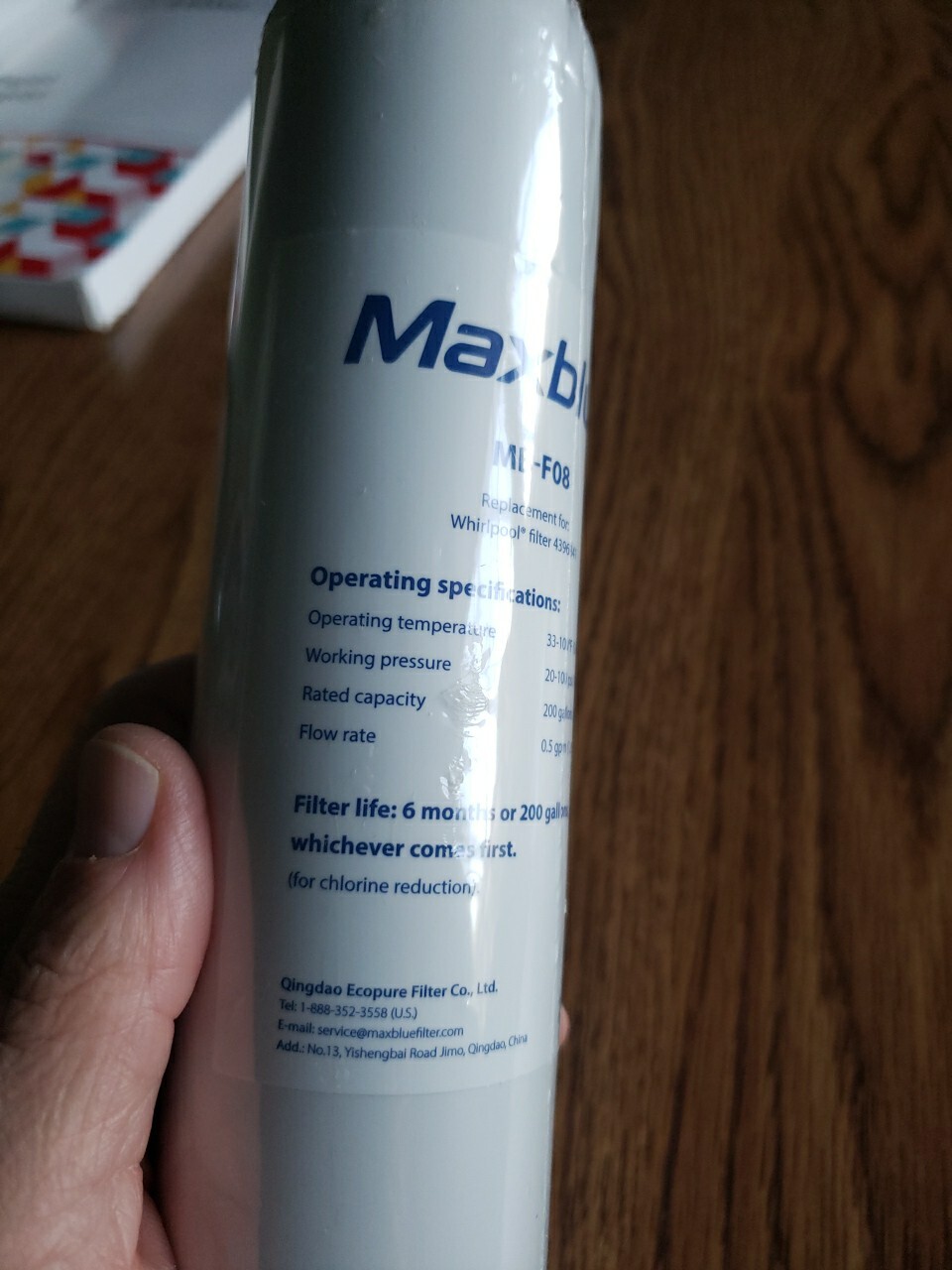 Maxblue MB-F08 Refrigerator Filter, Replacement for Kenmore® 46-9083, 46-9030