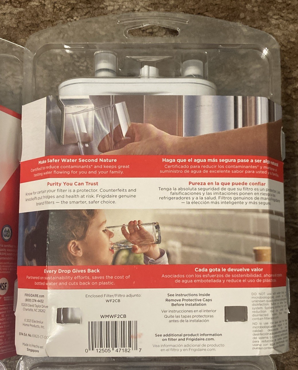 4 Pack – New Frigidaire PureSource2 Water Filter Model WF2CB