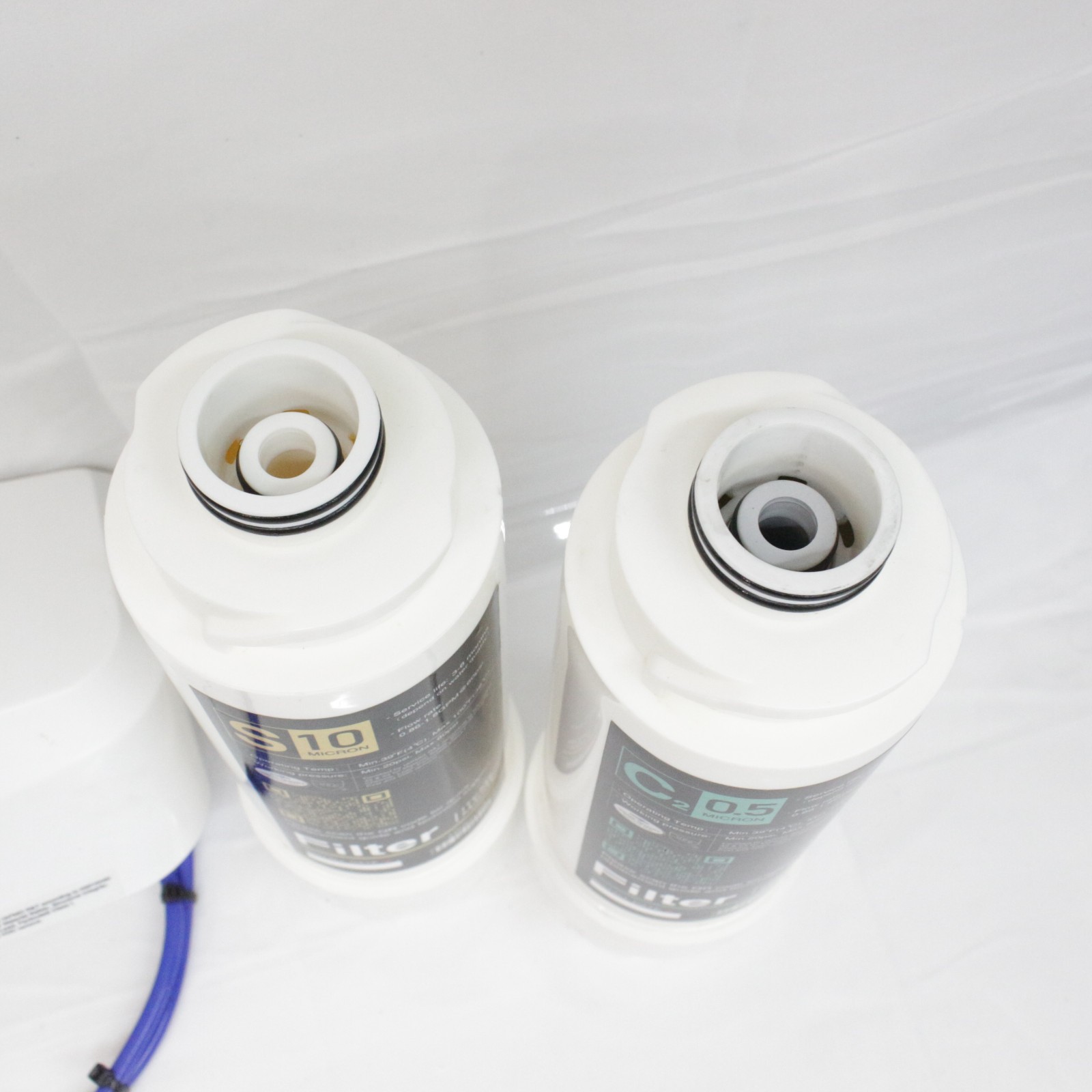 Frizzlife Under Sink Water Filter Base Only SK99, 3-Stage 0.5 Micron