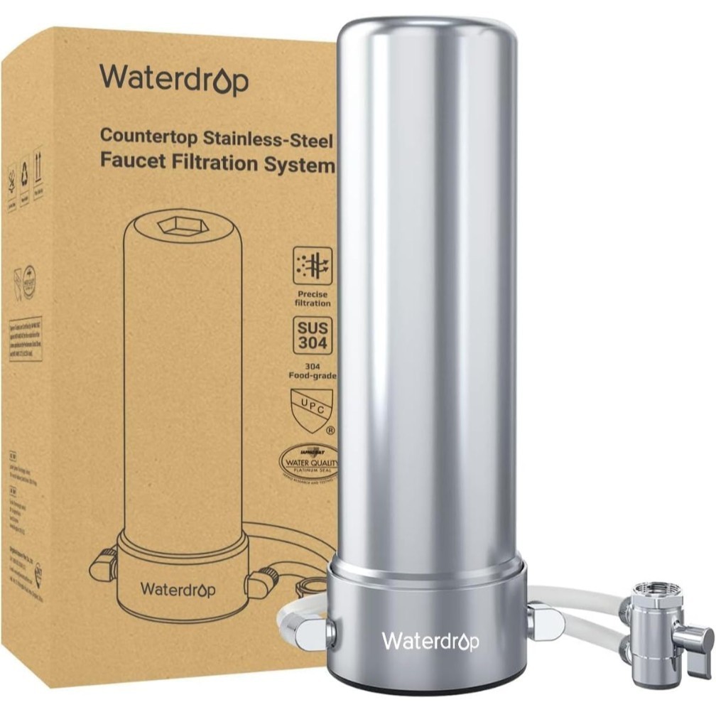 Waterdrop CTF-02 Countertop Water Filter System for Sink Faucet NSF/ANSI 42 NEW