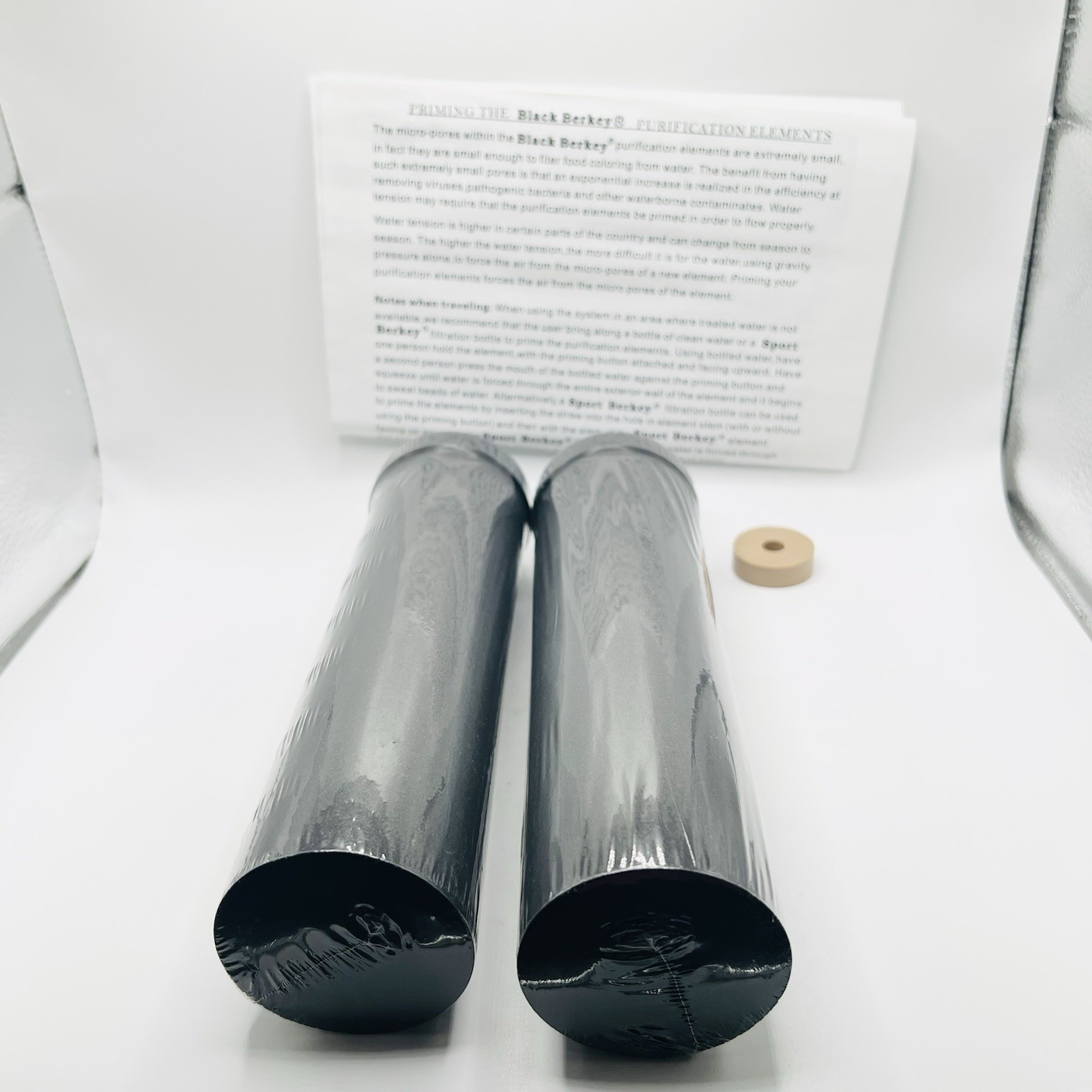 Authentic BB9-2 Black Berkey Elements Filters for Berkey Water Systems Set of 2