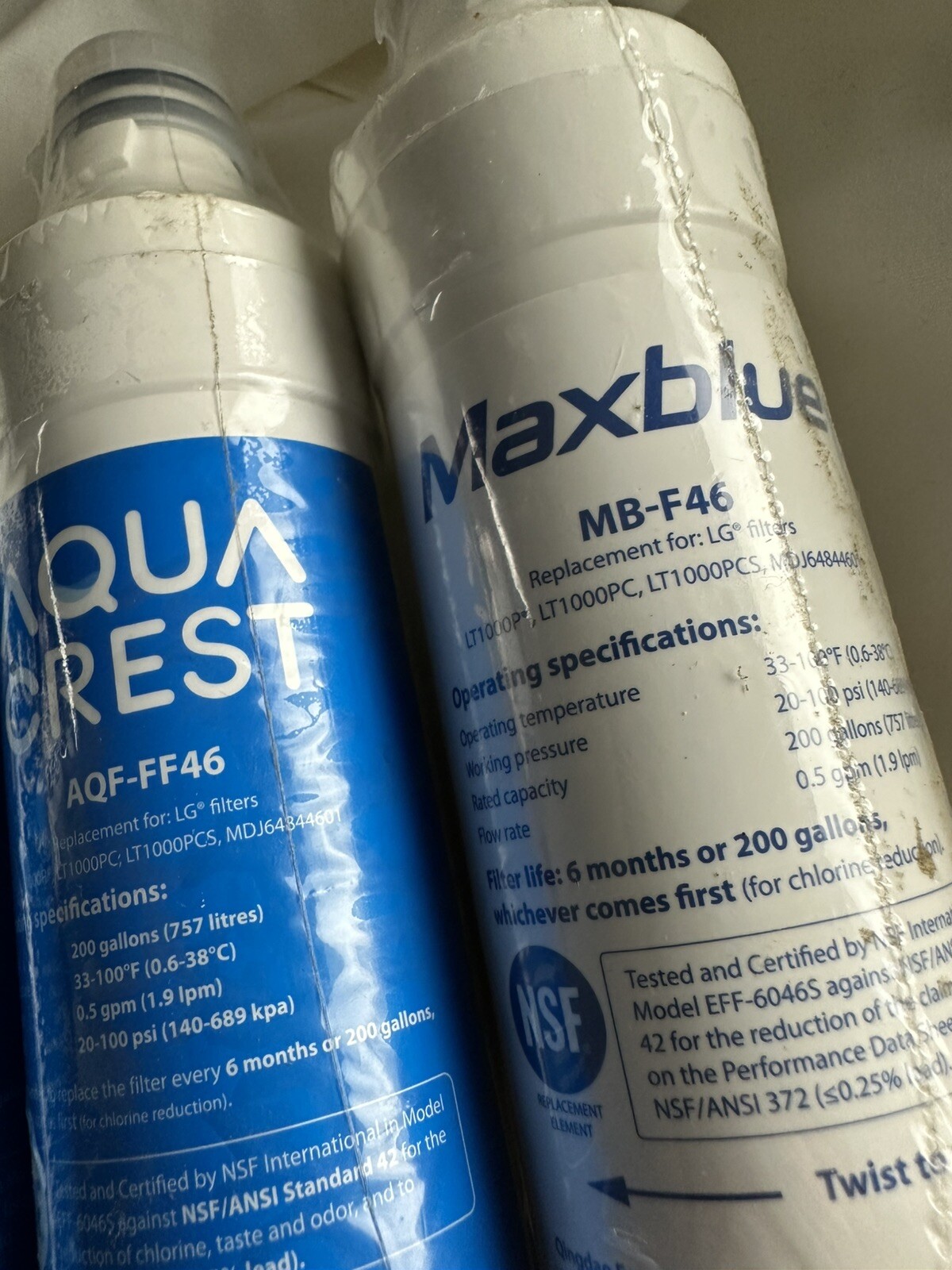 Aqua Crest AQF-FF46 Maxblue Mb-f46 Lt1000p