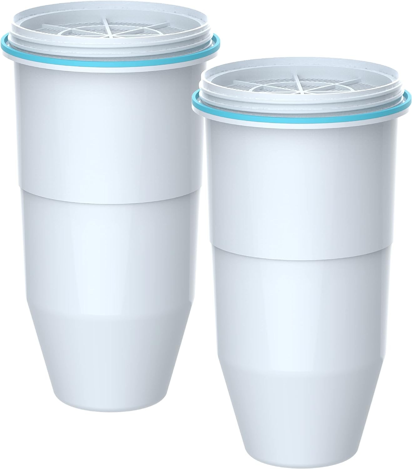 2 Pack Water Filter Replacement Fit for Zero Pitcher and Dispenser ZR-001 ZR-017