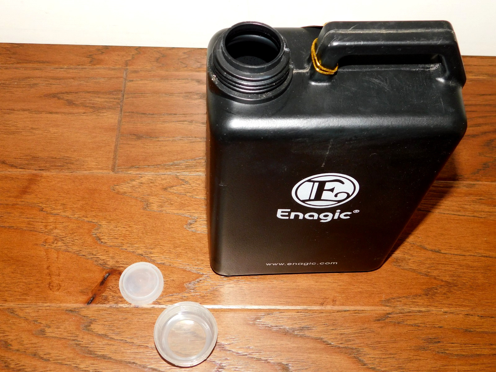 Enagic 2 Liter Black Water Bottle BPA Free Strong Acidic Alkaline Ionized