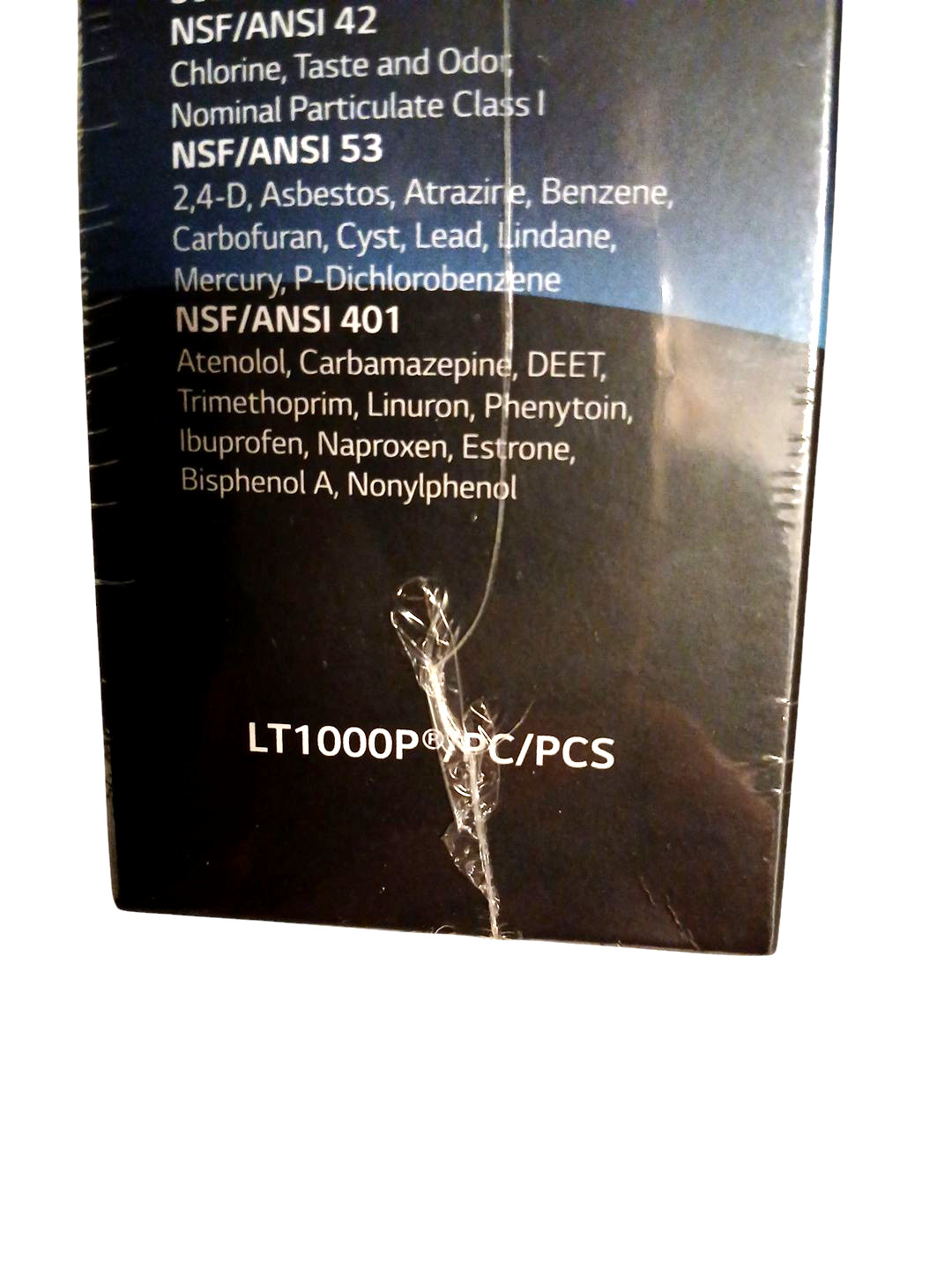 1 PACK GENUINE OEM LG LT1000P Water Filter Replacement Cartridge Authentic New