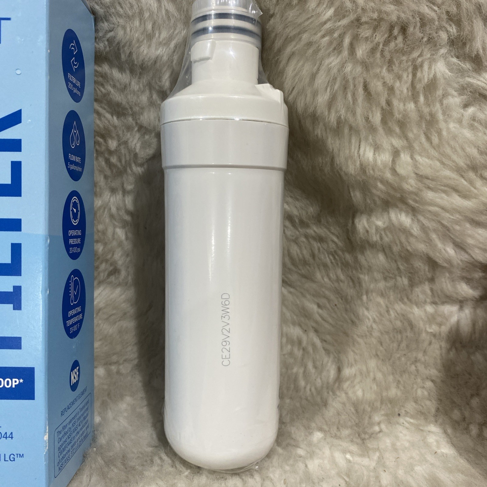 MIST Refrigerator Water Filter for LT1000P ~ LG Compatible -Single Pack