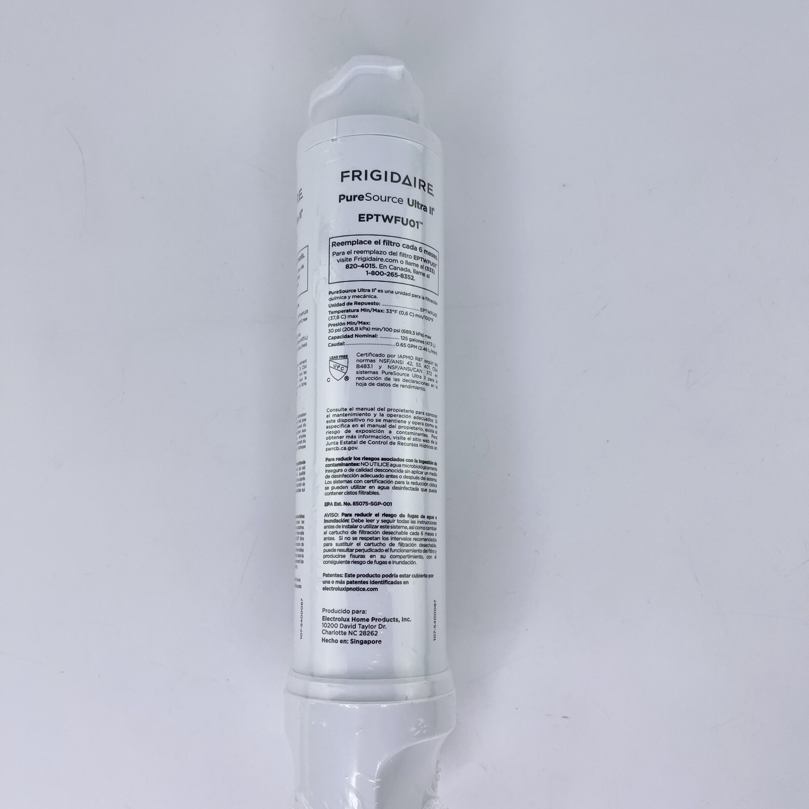 Frigidaire EPTWFU01 Pure Source Ultra ll Refrigerator Water Filter