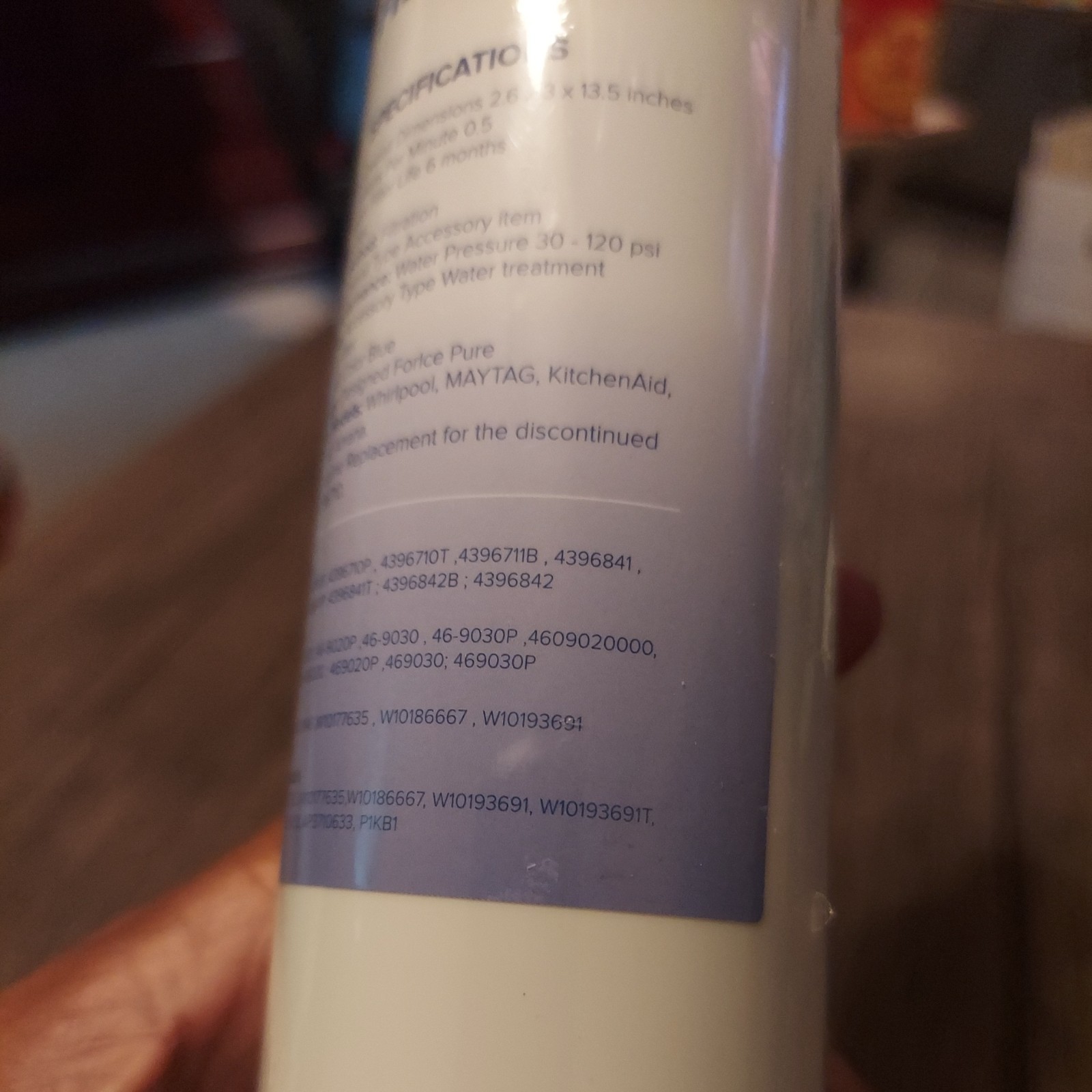 Kenmore Replacement Refrigerator Water Filter 9083 469083 9020 9030 Filter 3