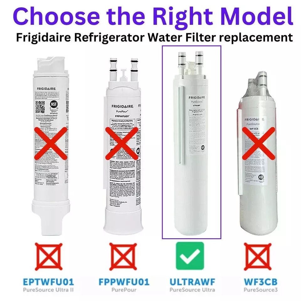 1/2/3/4 Pack Frigidaire ULTRAWF Pure Source Ultra Water Filter White Sealed NEW