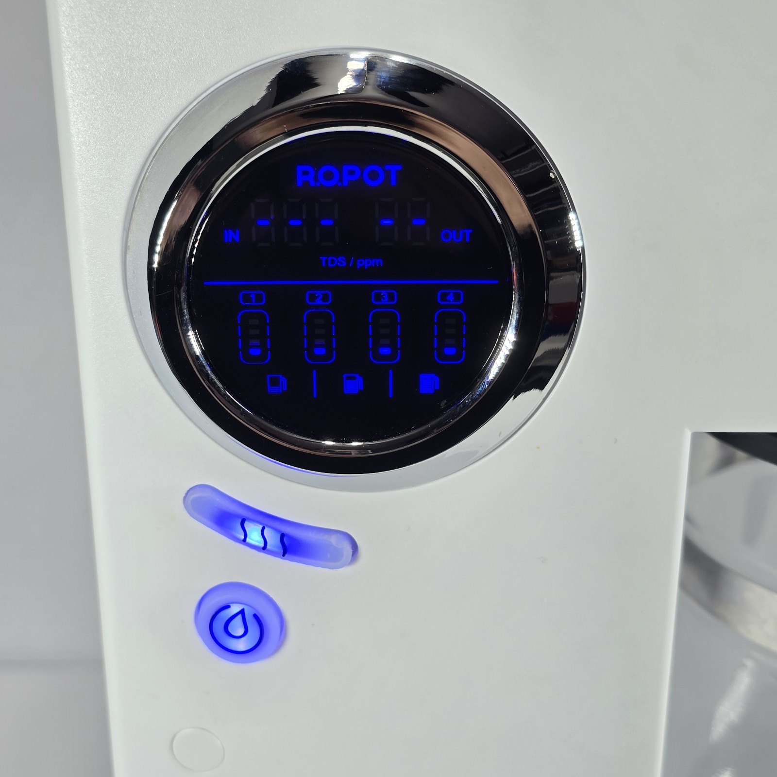 Bluevua RO100ROPOT-Countertop RO Water Filter Purification*ONLY MAIN UNIT*