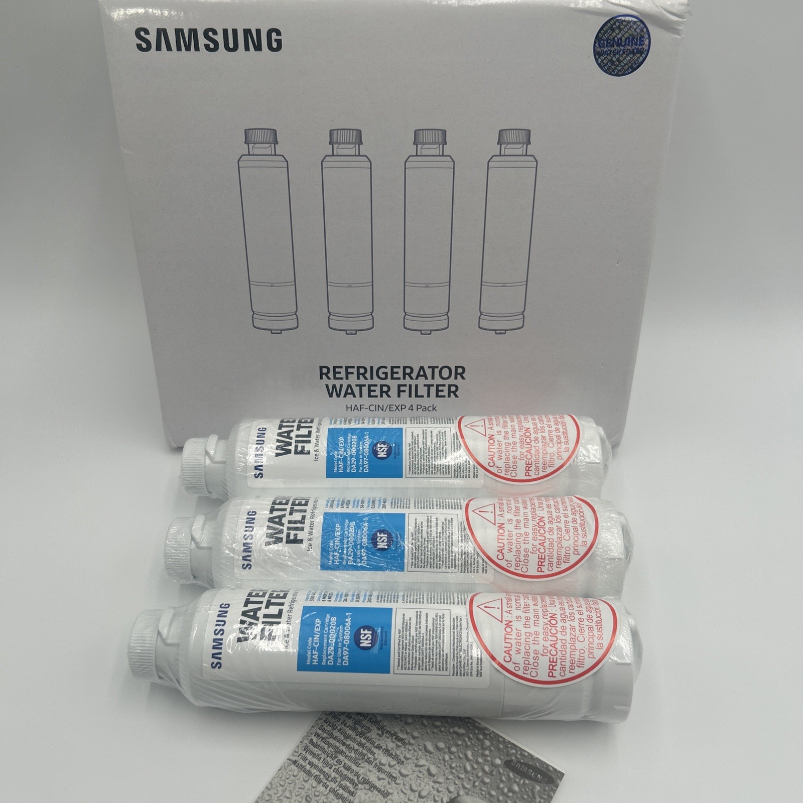 Samsung HAF-CIN/EXP Refrigerator Water Filter White Pack of 3