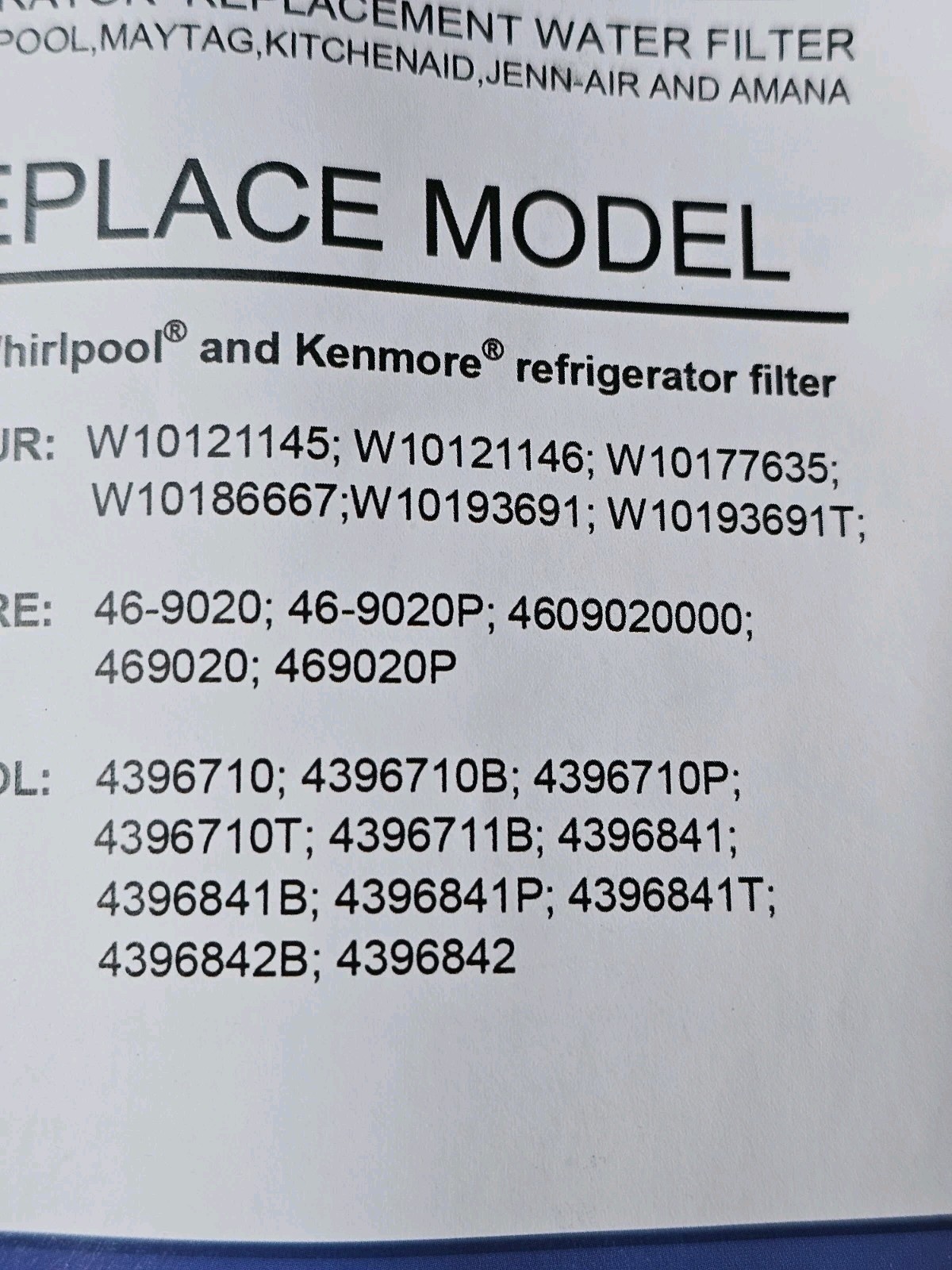 2 CleFilter 6 Month Replacement Water Filters new in seal