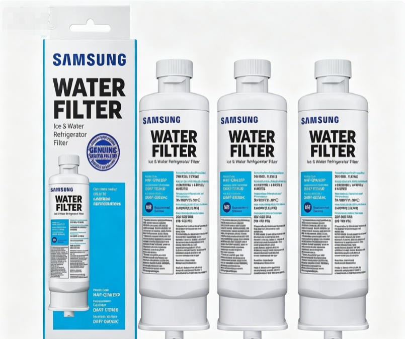 3PACK Genuine Samsung DA97-17376B HAF-QIN/EXP REFRIGERATOR Water Filter US Stock