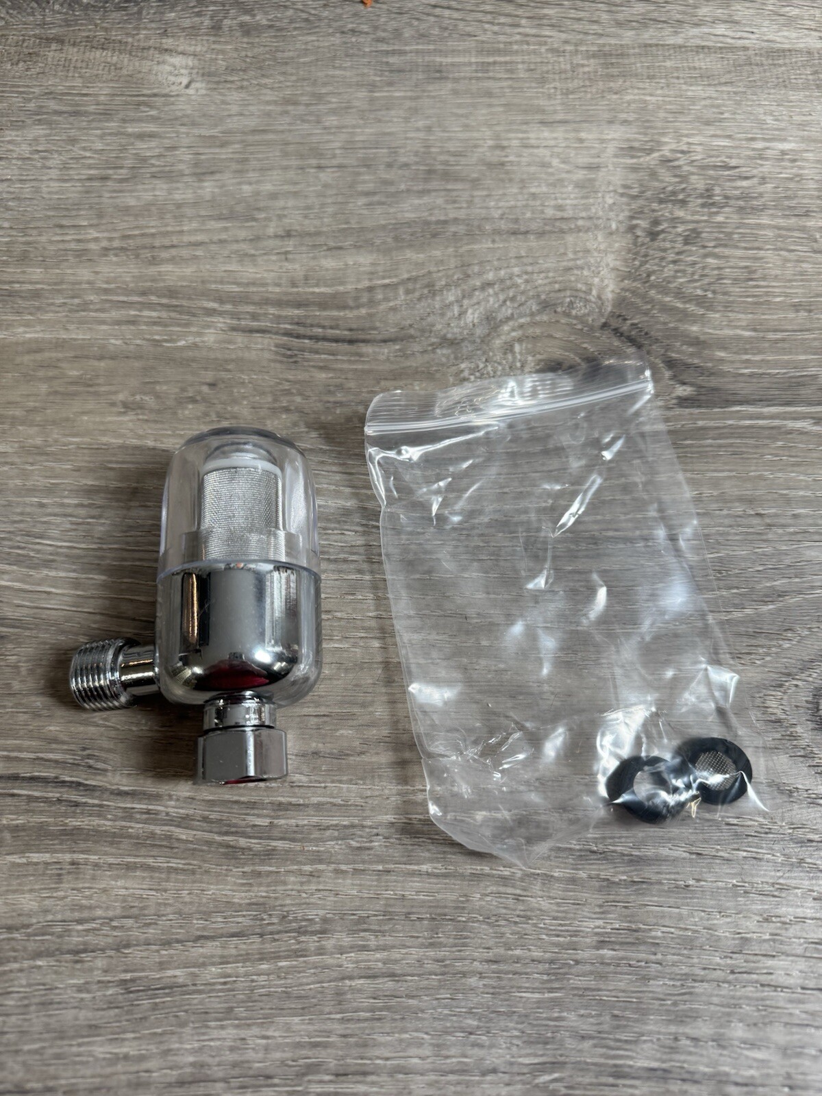 Bidet water filter- reusable screen filter. 1/2in x1/2 in