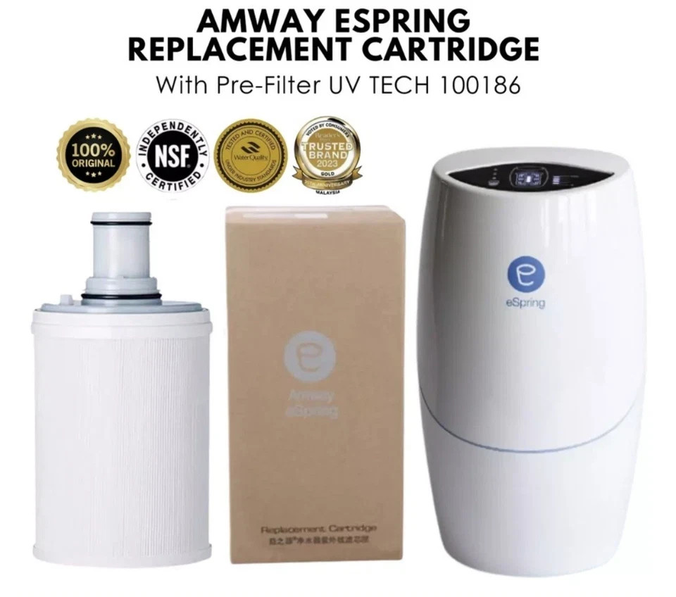 eSpring Replacement FILTER, UV Technology – Amway Water Purifier 100186