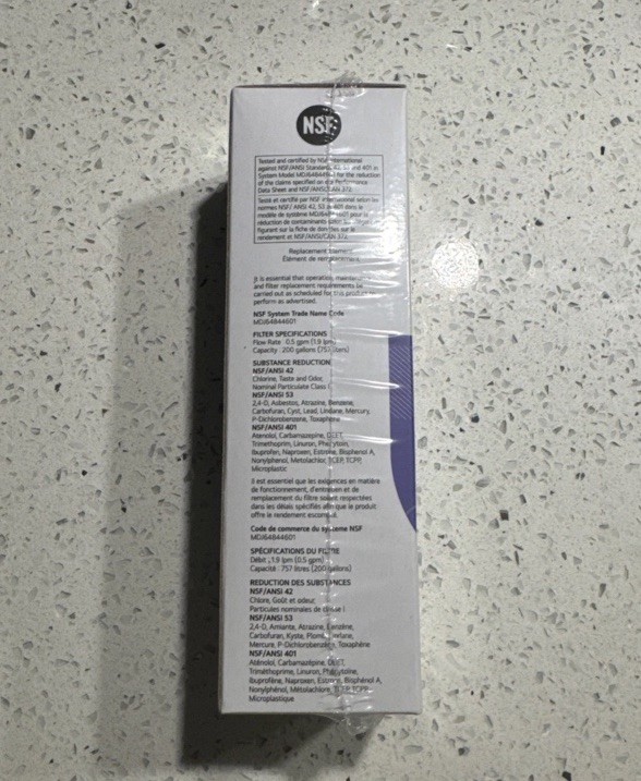 LG LT1000P Water Filter Replacement Cartridge LT1000PC/PCS New & Sealed E51