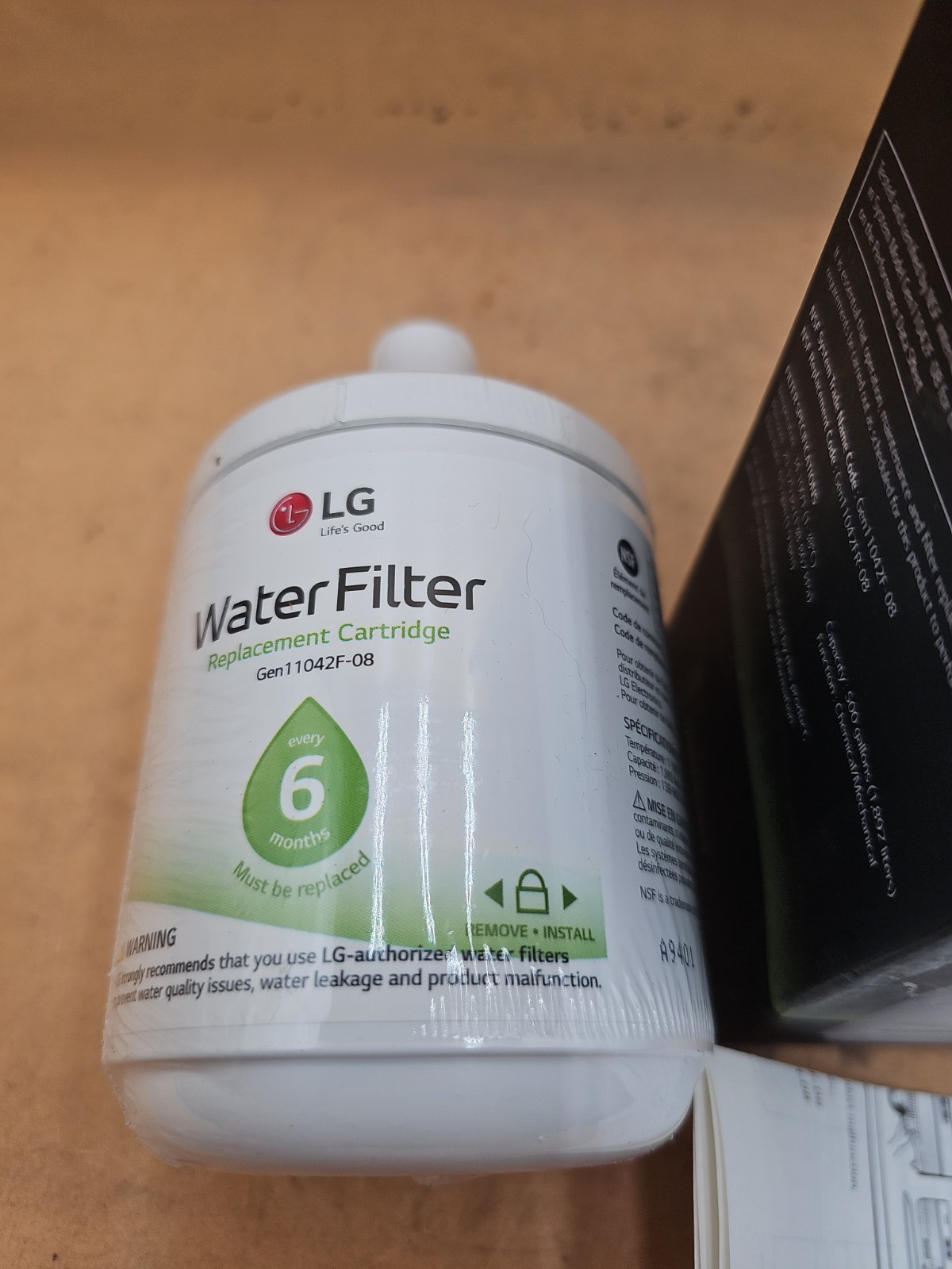 LG LT500P/PC/PCS 6 Month 500 Gallon Capacity Fridge Water Filter. ADQ72910911