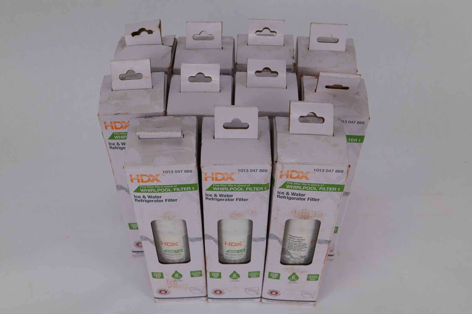 HDX 1013 047 869 Ice and Water Refrigerator Filters Whirlpool Filter 1 Lot of 11