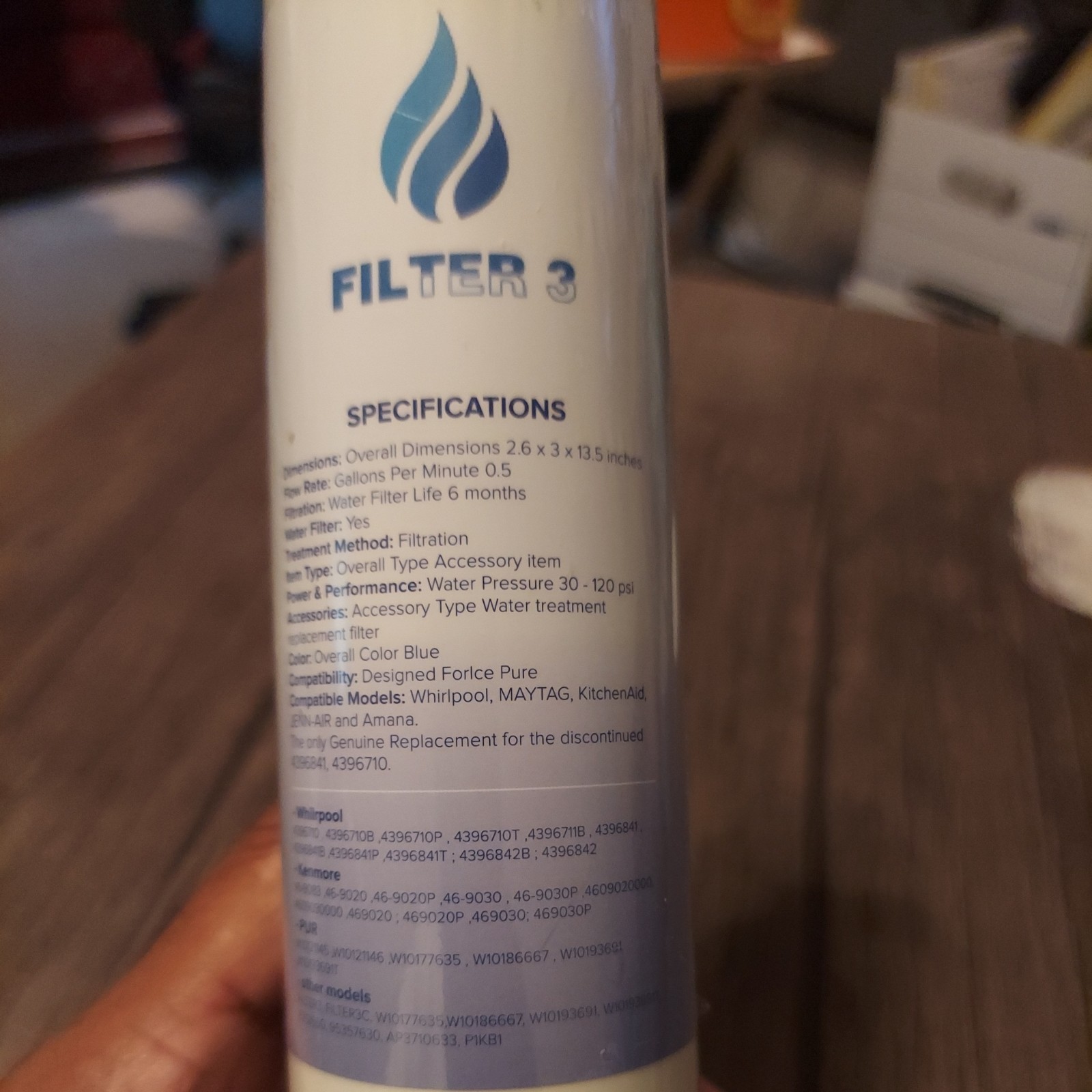 Kenmore Replacement Refrigerator Water Filter 9083 469083 9020 9030 Filter 3