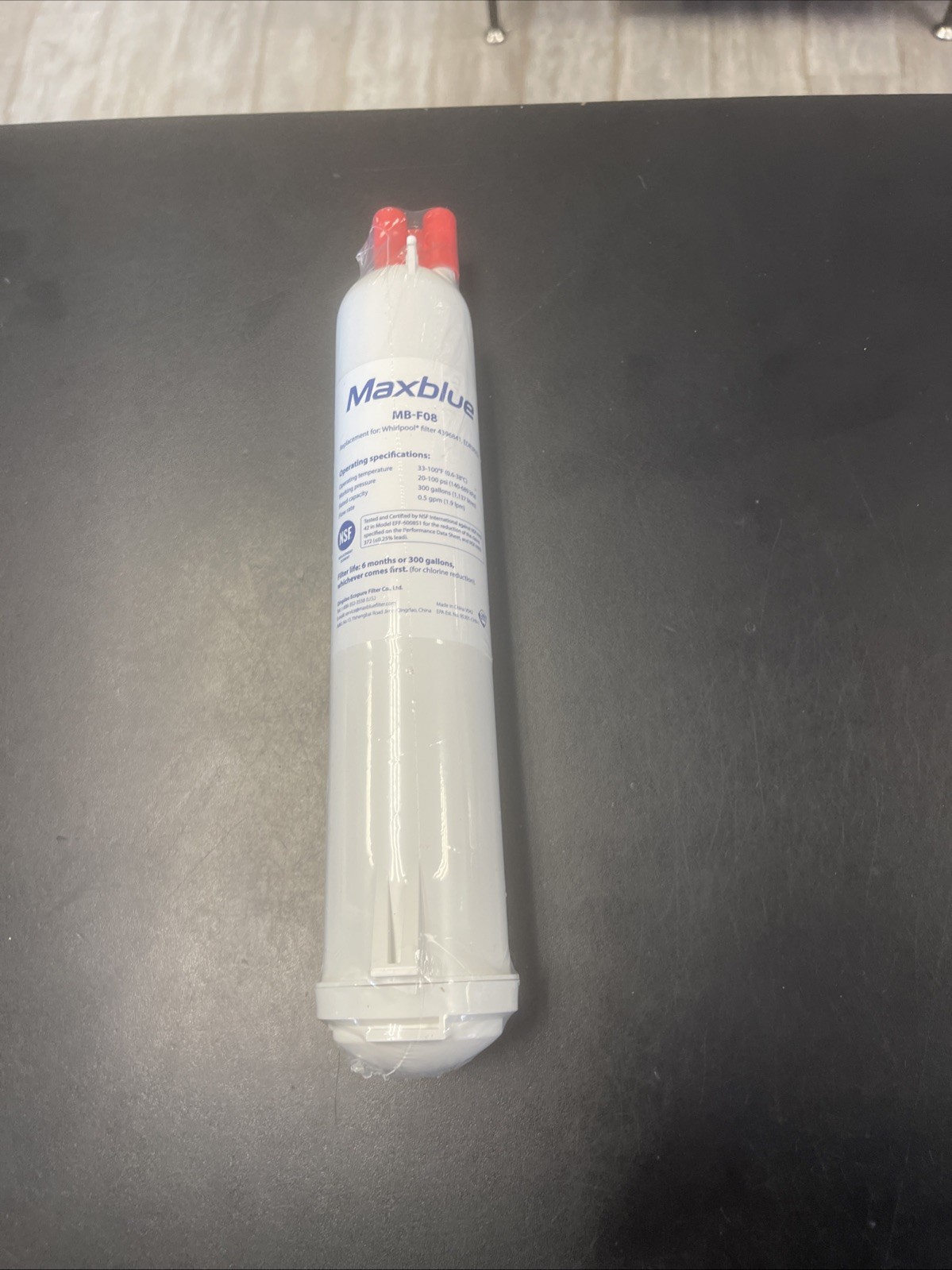 Maxblue MB-F08 Refrigerator Filter, Replacement Filter