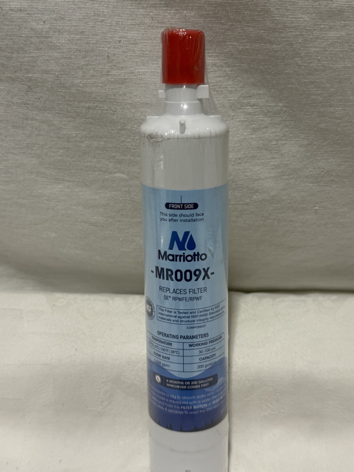 Marriotto MR009X Refrigerator Replacement Water Filter For GE RPWFE/RPWF – NEW