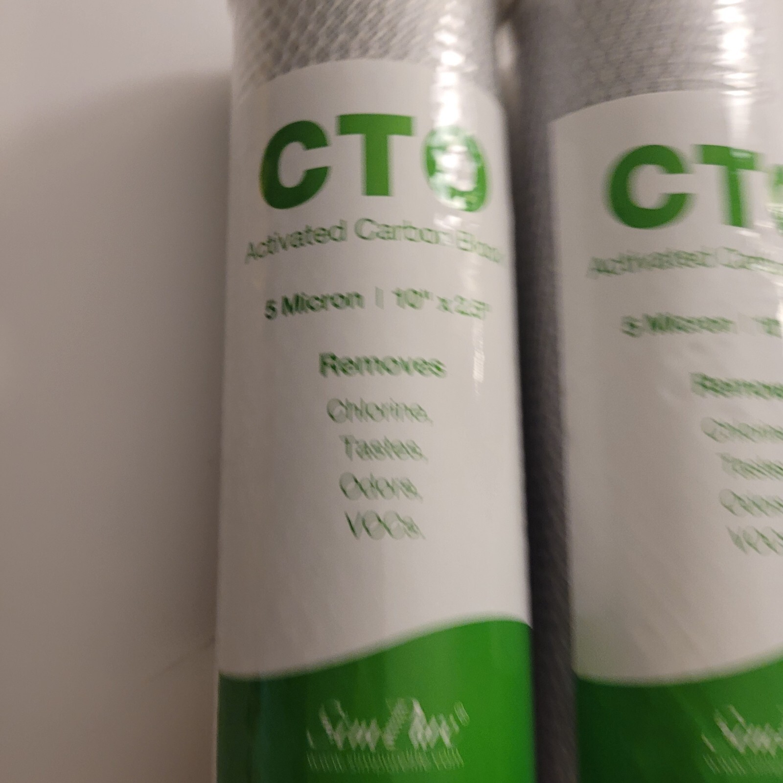 2ct CTO-F10-5 5 Micron 10″ X 2.5″ Water Filters