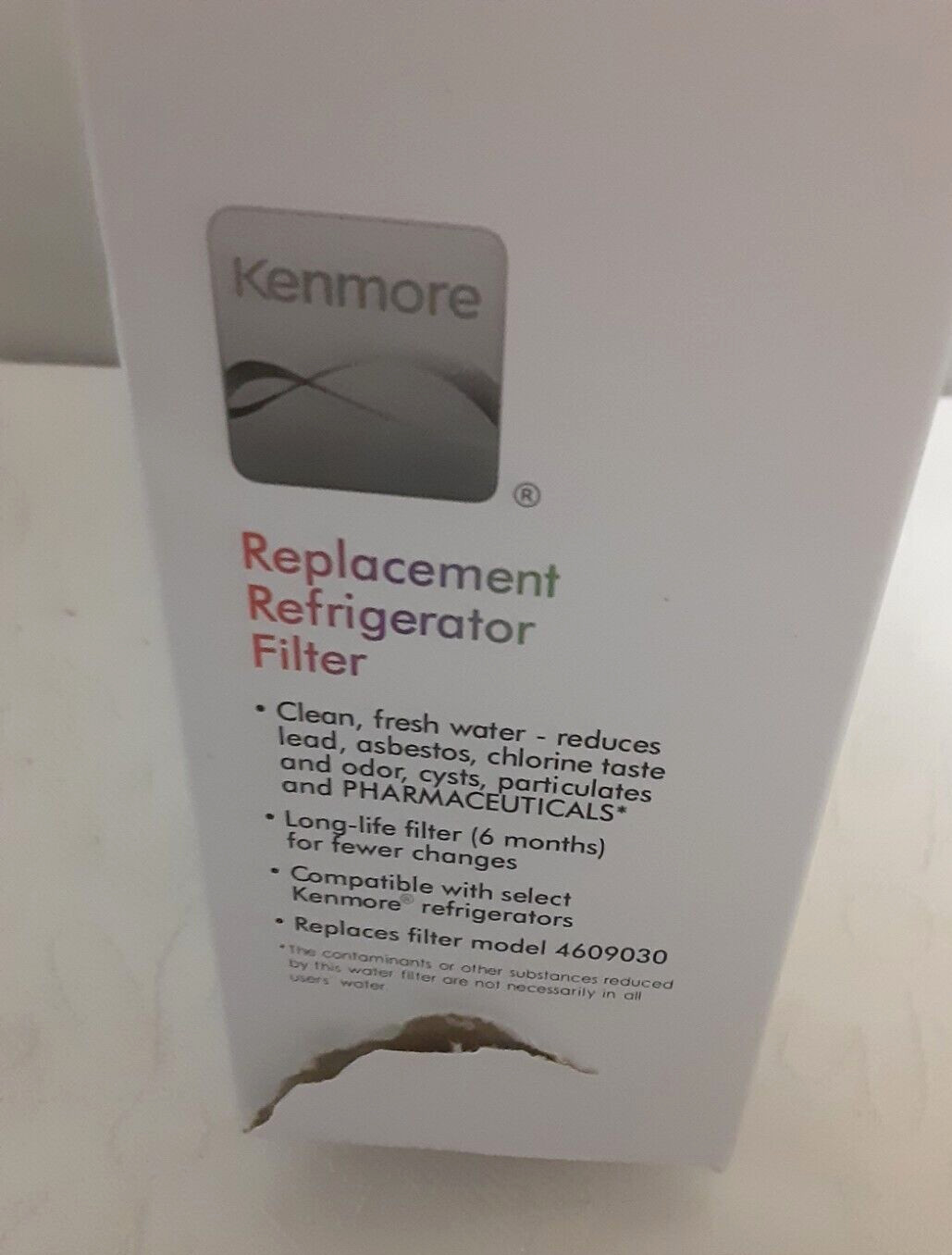 KENMORE Open Box Side by Side 460 9083 Replacement Refrigerator Water Filter