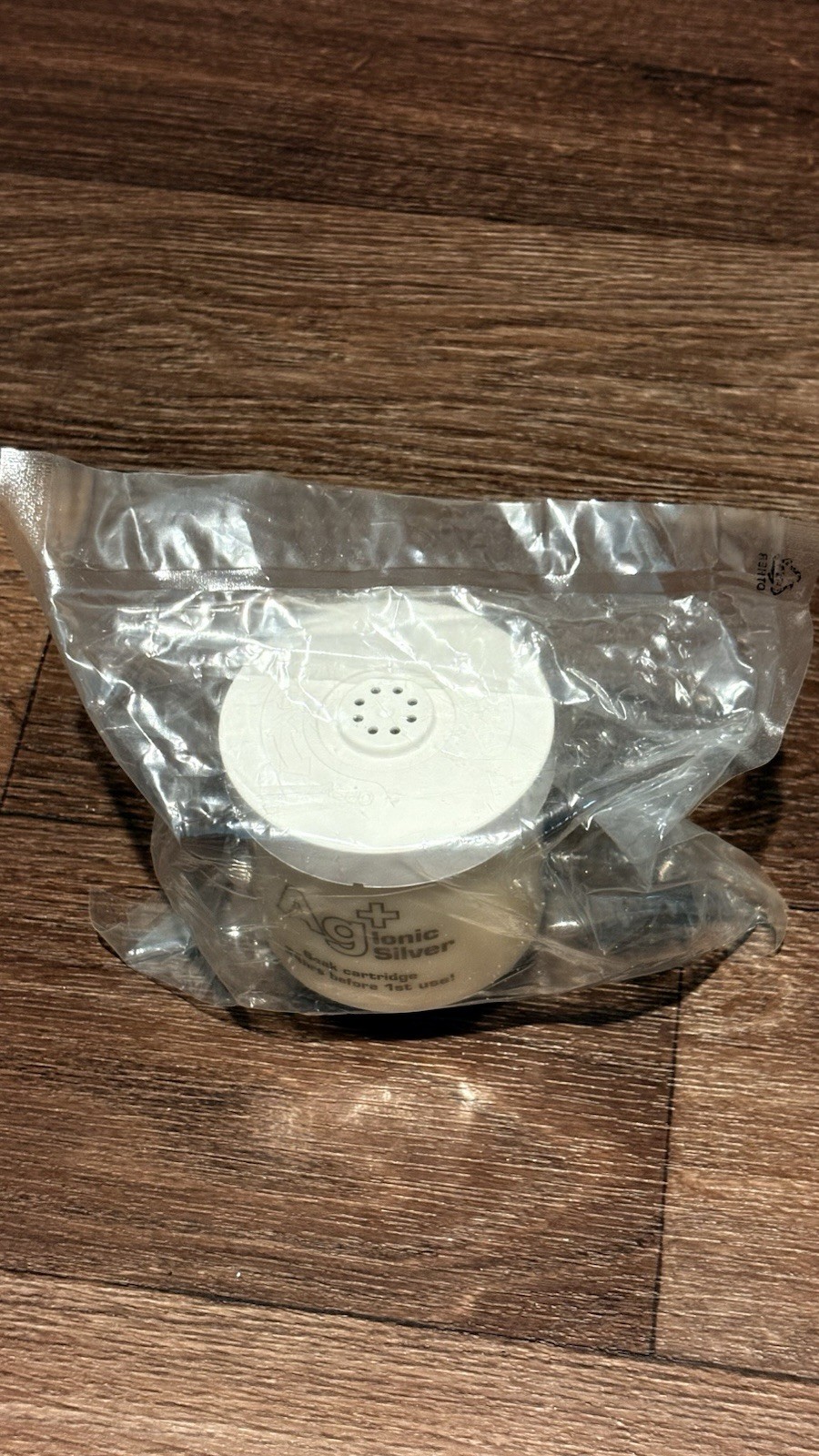 Ag+ Ionic Silver Water Filter Cartridge Insert White Plastic 1-Pack Silver Ions